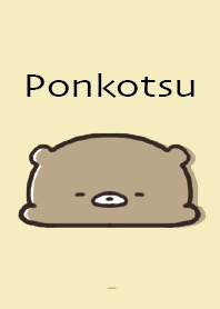 Yellow : Summer bear Ponkotsu 3