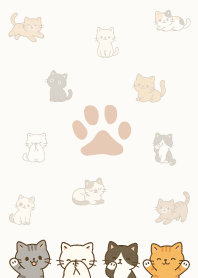 cute cute Little Cats._Pattern12