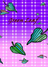 Green leaf-4- Pink