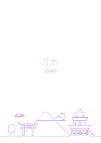 日本都市(紫色)
