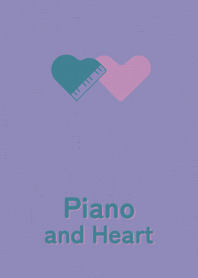 Piano and Heart magic green