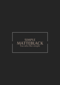 MATTE-BLACK SIMPLE 26