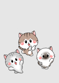 なかよしねこちゃん✨着せかえ