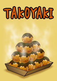 割とよく動くたこやきの壁紙 Line 着せかえ Line Store