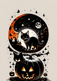 halloween cat 8A0641