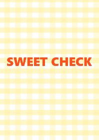 =SWEET CHECK= orangeyellow