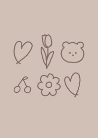 Happy everyday:)beigebrown