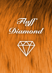 Fluff Diamond- Orange