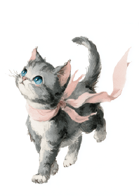 Fluffy Cloud Walker Kitten