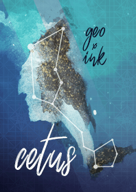 cetus くじら座 - geo × ink -