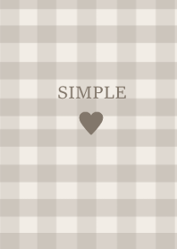 SIMPLE HEART :)check greige*