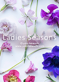 Ladies Seasons - Cool Flower Art