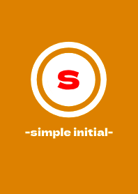 simple initial-S- THEME 89