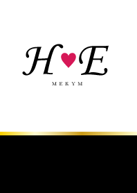 LOVE INITIAL-H&E イニシャル 14