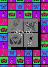 Pop tile -Psychedelic-