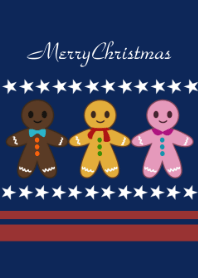 Christmas Ginger Man Cookies
