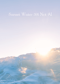 Sunset Water 593 Not AI