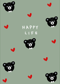 Cute black bear4.
