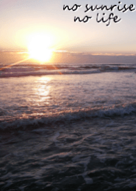 sunrise Beach ビーチの日の出