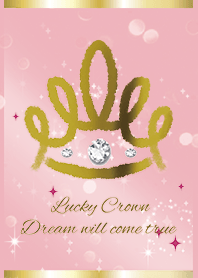 Pink / Crown that fulfills dreams
