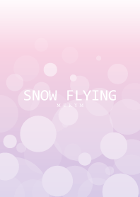 SNOW FLYING -PURPLE&PINK-