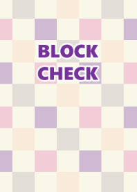 BLOCK CHECK[Girly]
