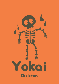 Yokai skeleton TangerineORN