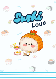 Sushi Love (blue)