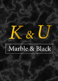 K&U-Marble&Black-Initial