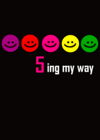 5ing my way=pink=