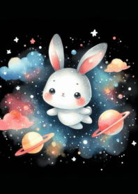 A cute little round rabbit galaxy n.7