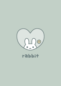 Rabbits Donut - Dullness Green