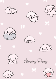 pink Sleeping Puppy 04_1