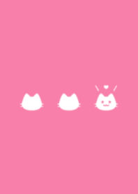 小さな猫(ピンク02)