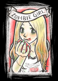 Tomato zombie girl