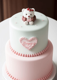 Happy Birthday Cake   5216Cb