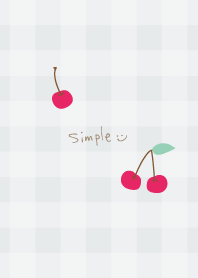 Cherry cute check23 from Japan