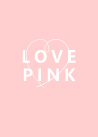 LOVE PINK-Simple Heart-