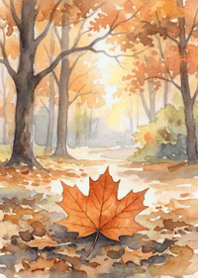 stampAI-autumn forest-WrfjtB