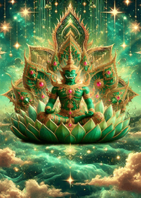 ท้าวเวสสุวรรณกายเขียว ผู้มีปัญญาเป็นเลิศ