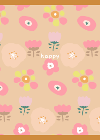 Northern Flowers16 on brown