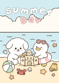 Fluffy summer Day