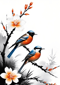 Flower, Bird, Eagle E5f2q