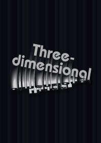 Three-dimensional in the dark