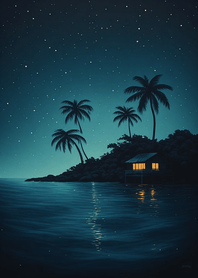 夏夜海邊小屋 99lv6q