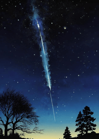 Mountain, Sea, and Moonlit Night 760277