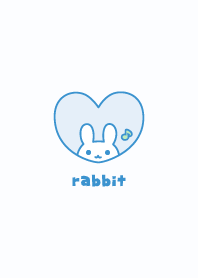 Rabbits Musical note - Blue
