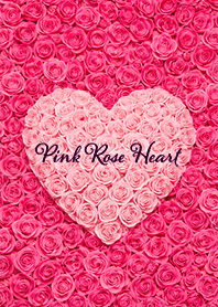 Pink Rose Heart Theme