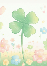 ใบโคลเวอร์ นำโชค มีความโชคดี_5