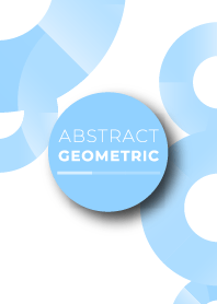 Abstract Geometric Anakiwa Blue